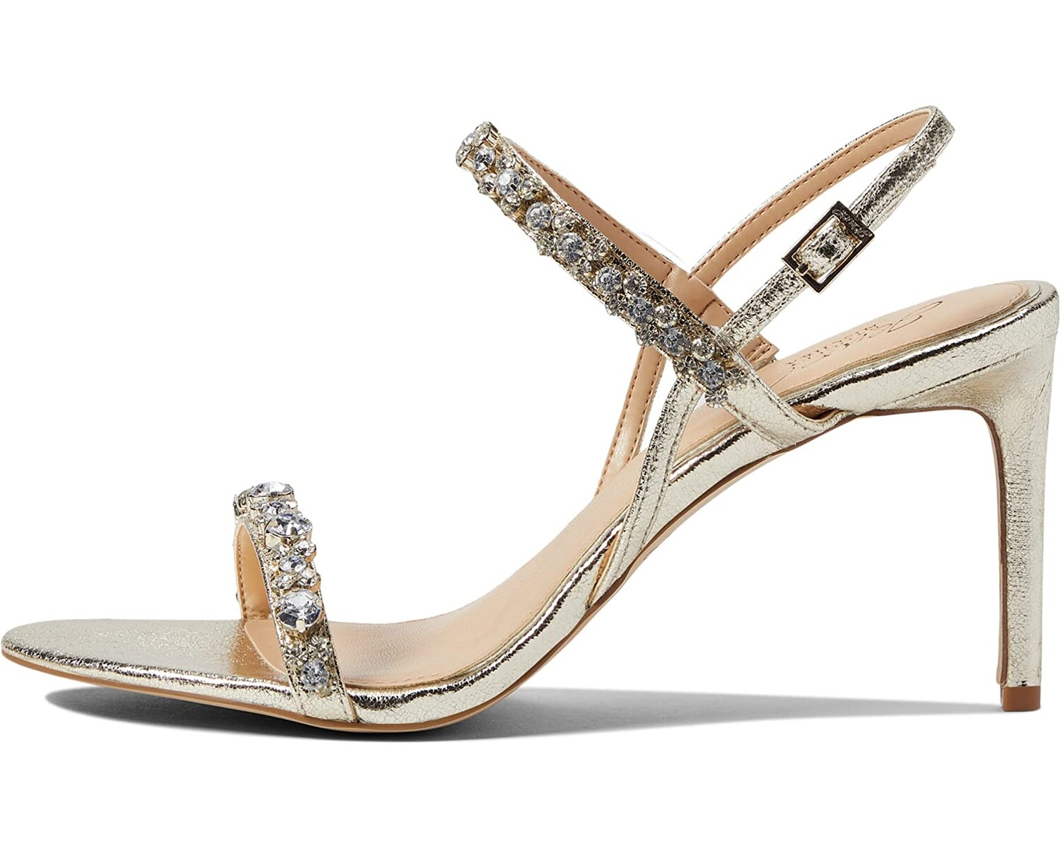

Туфли на каблуках Donna Jewel Badgley Mischka, светло-золотой