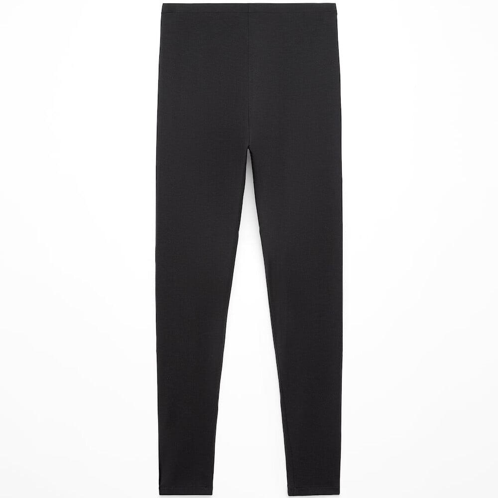 

Леггинсы Oysho Modal Blend And 16% Silk Ankle-length, черный