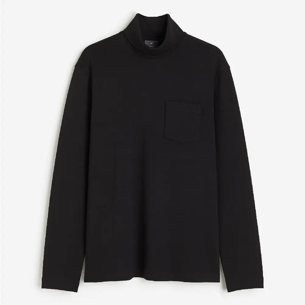 

Водолазка H&M Regular Fit Turtleneck, черный
