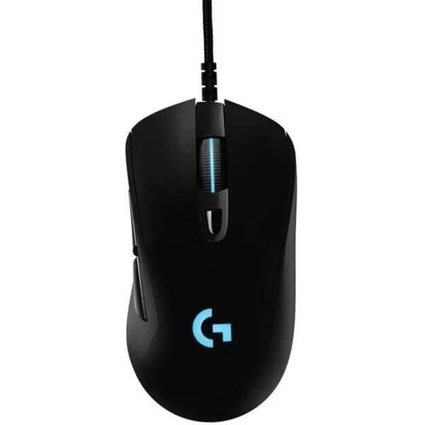 Игровая мышь Logitech G403 HERO, черный мышь 910 005649 logitech g604 wireless gaming mouse lightspeed 16000dpi hero