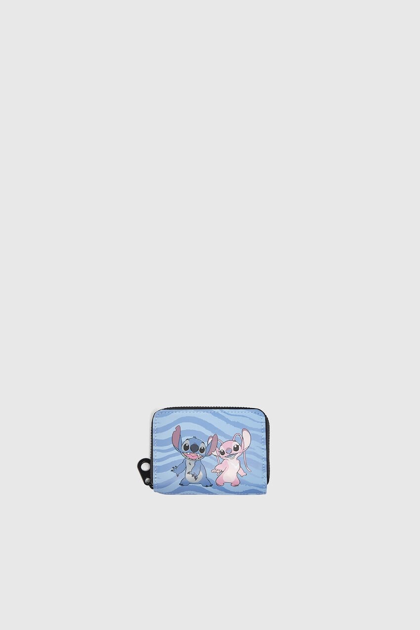 

Бумажник Lilo & Stitch с картхолдером Pull&Bear, синий