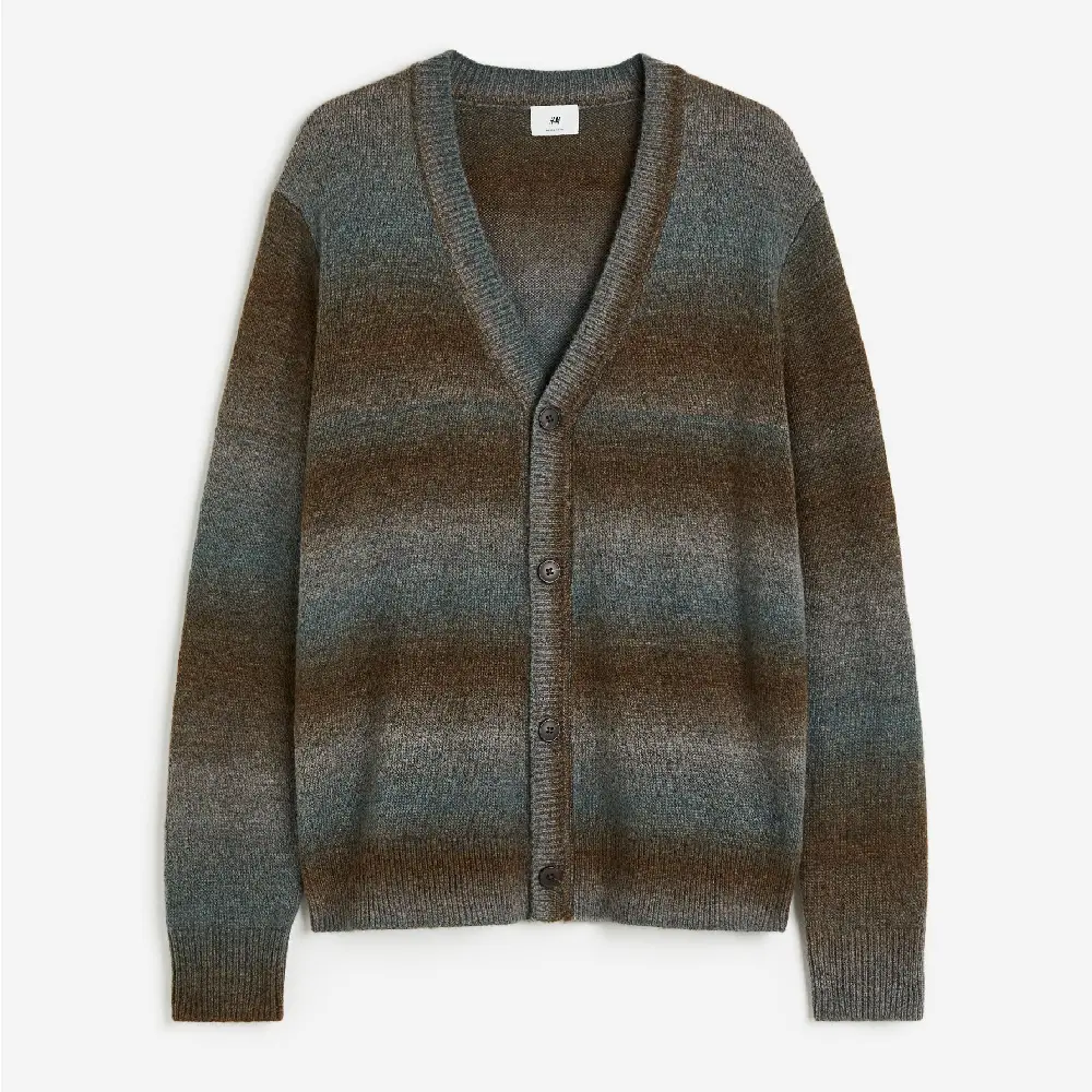 

Кардиган H&M Regular Fit, коричневый