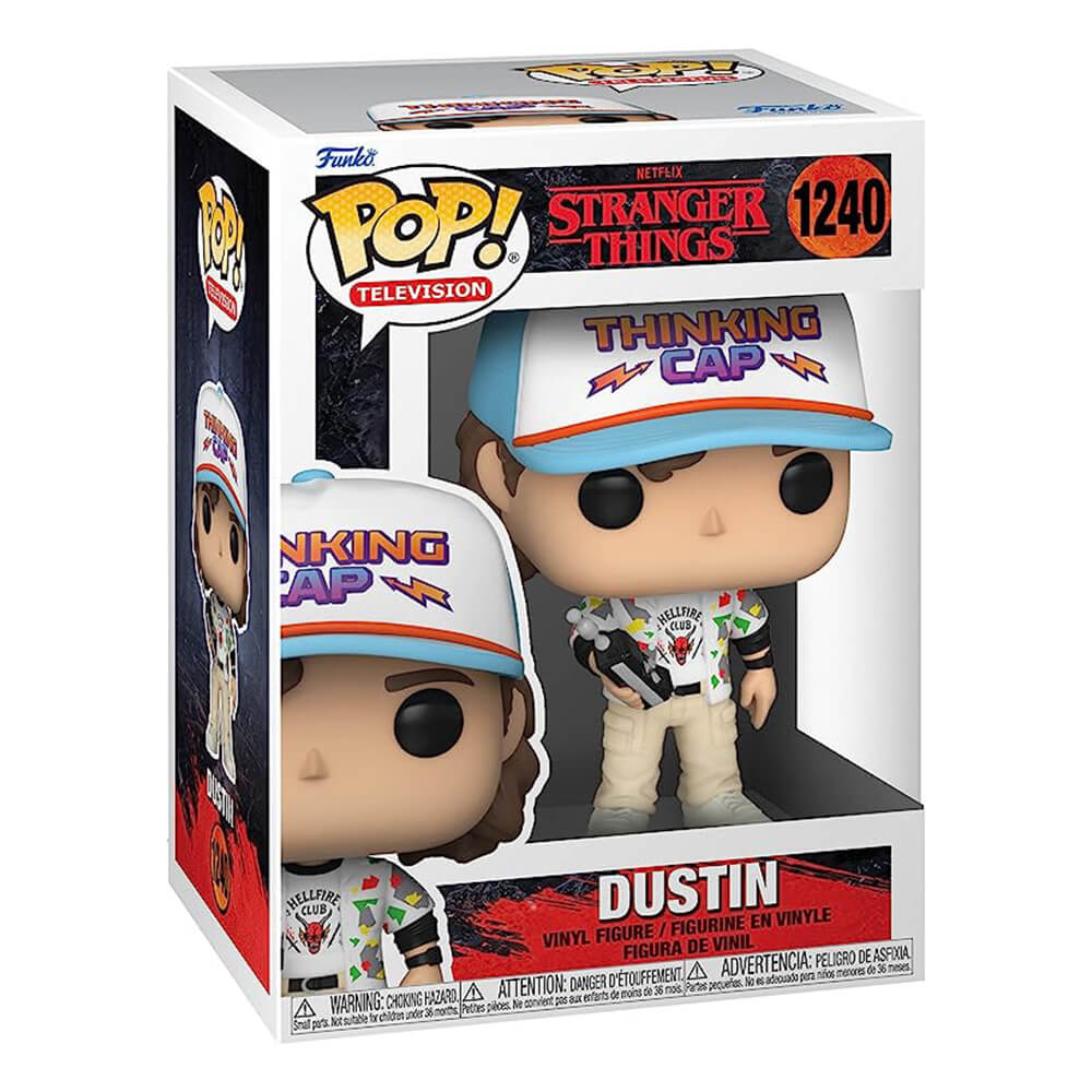 Фигурка Funko POP! TV: Stranger Things - Dustin фигурка funko pop 8 bit stranger things – eleven with eggos mike dustin lucas exclusive 4 pack