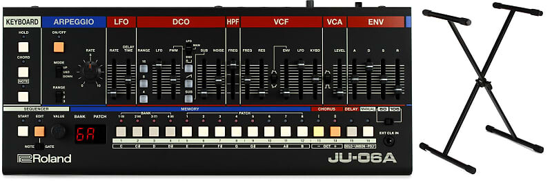 

Комплект звукового модуля Juno Roland JU-06A Boutique с каркасами Gator GFW-KEY-1000X Стандартная подставка для клавиатуры X-Style Roland + Gator Frameworks JU-06A=1 GFW-KEY-1000X=1
