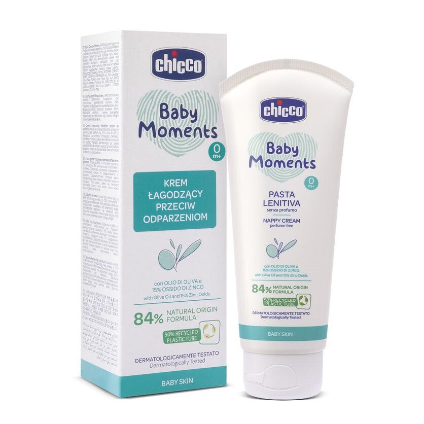 

Chicco Baby Moments успокаивающий крем против натертостей 0м+ 100мл