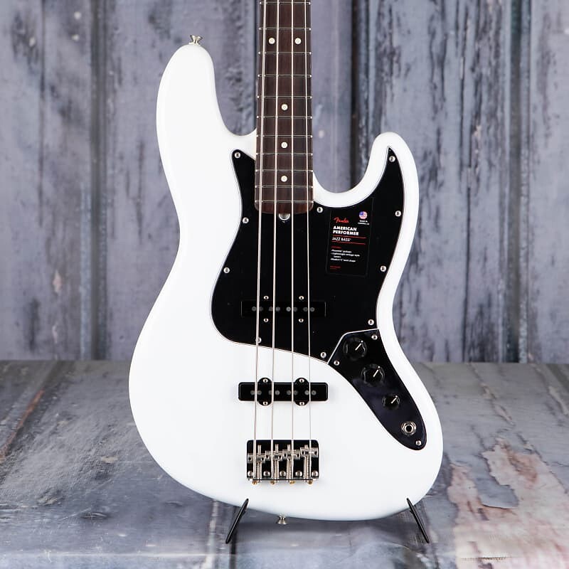 

Fender American Performer Jazz Bass, Arctic White