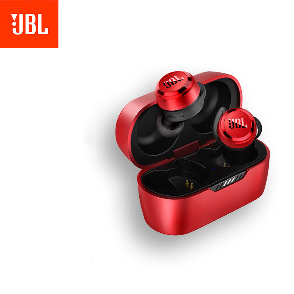 

Bluetooth-гарнитура JBL T280TWS X спортивная с влагозащитой и шумоподавлением, красный