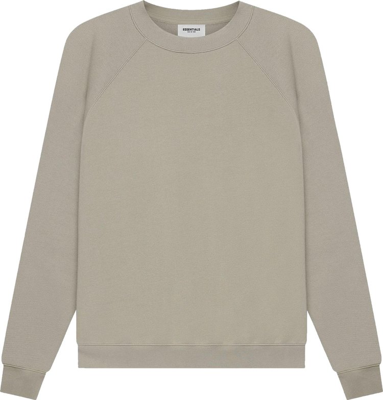 Толстовка Fear of God Essentials Pull-Over Crewneck 'Moss', зеленый - фото