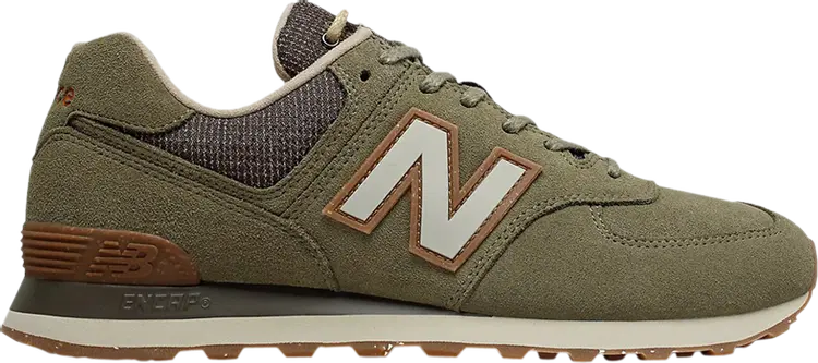 

Кроссовки New Balance 574 Premium Outdoors 'Covert Green', зеленый