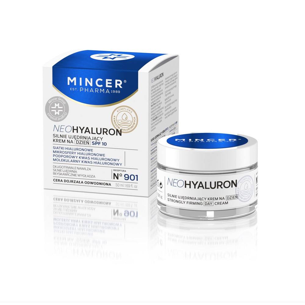 Mincer Pharma NeoHyaluron сильно укрепляющий дневной крем для лица SPF10 №901 50мл