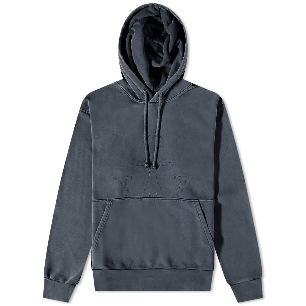 

Толстовка JW Anderson JWA Embroidered Hoody, Серый