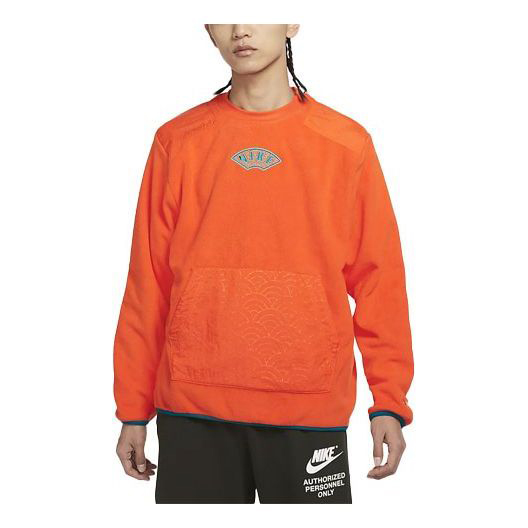 Худи Nike CNY Chinese New Year's Edition Orange DQ5062-817, оранжевый 2021 autumn and winter new striped sweater long sleeved top women round neck loose comfortable soft pullover ladies