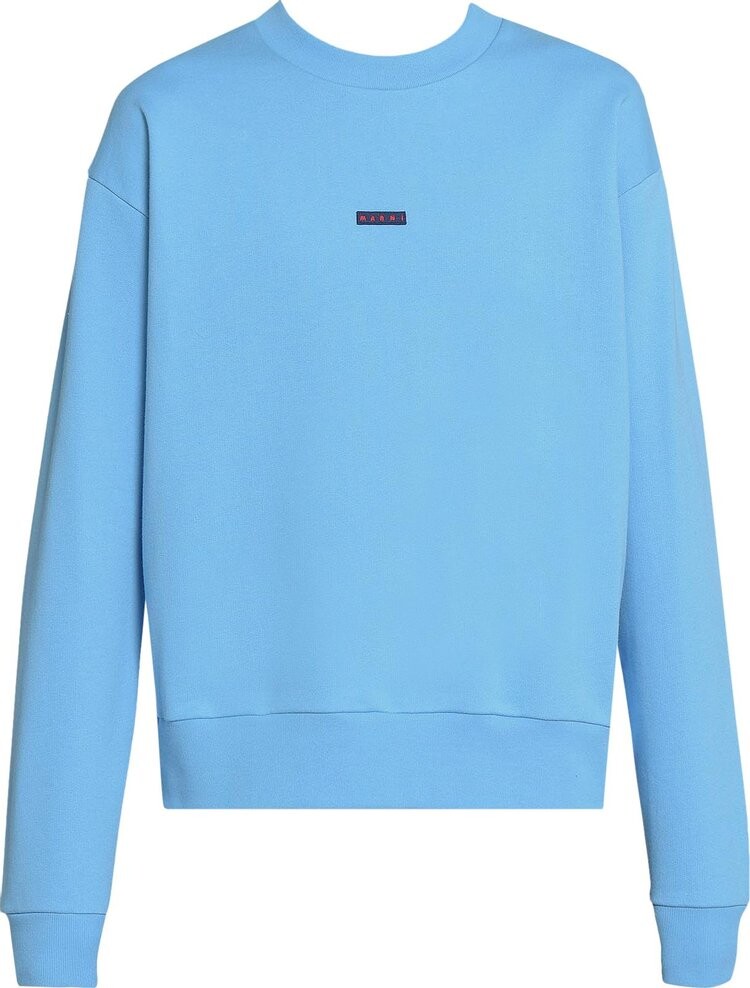 

Толстовка Marni Sweatshirt 'Powder Blue', синий