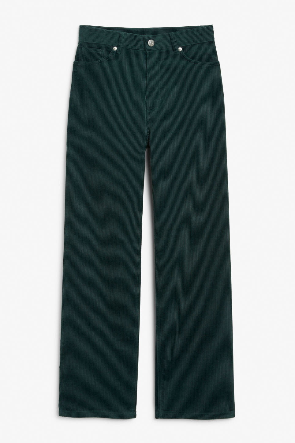 

Вельветовые брюки Monki Yoko, зеленый