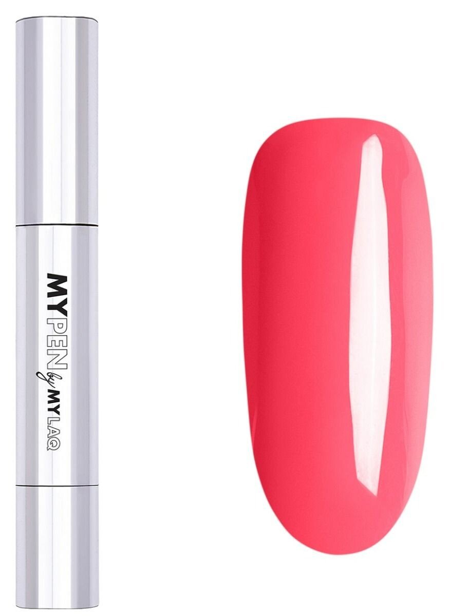 

Mylaq My Pen 3w1 гибридный лак для ногтей, My Easy Soft Red