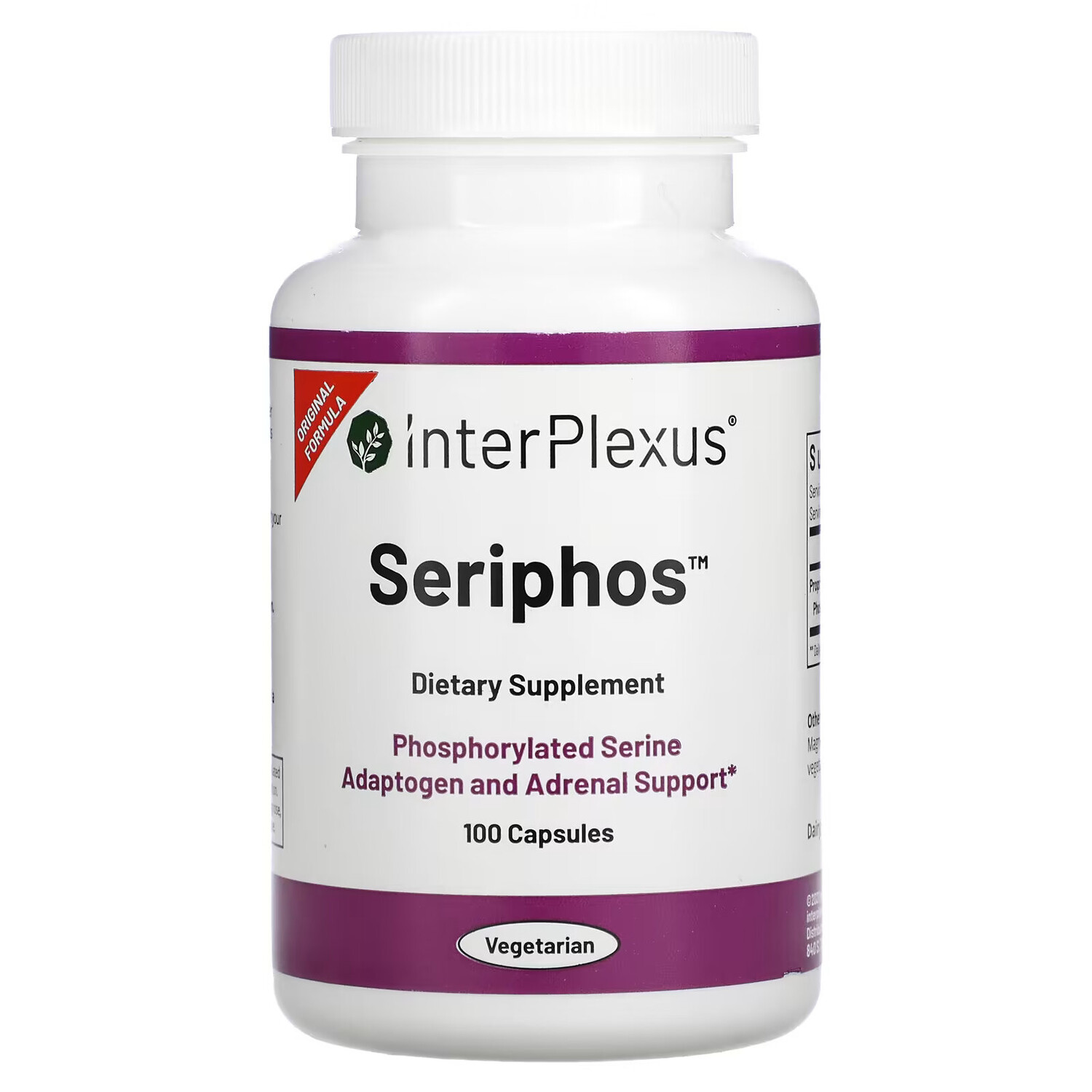 

InterPlexus, Seriphos, 100 капсул