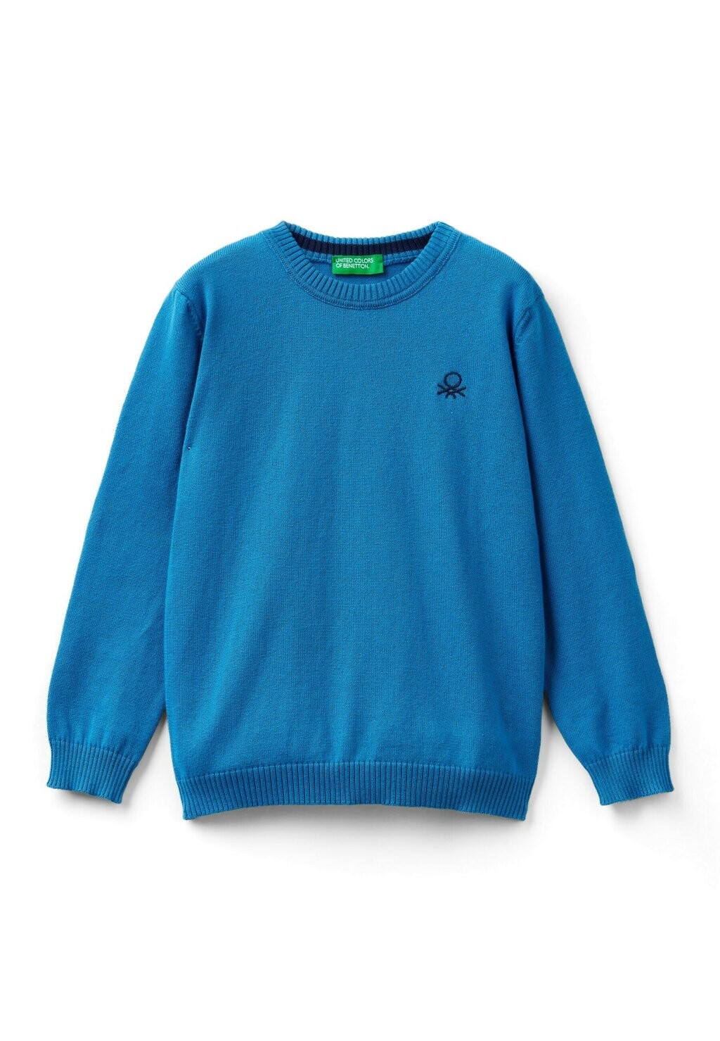 

Вязаный свитер United Colors of Benetton, синий