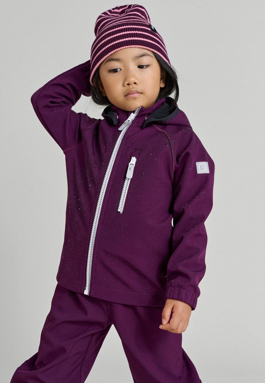 Куртка Softshell Vantti Reima, цвет deep purple deep purple