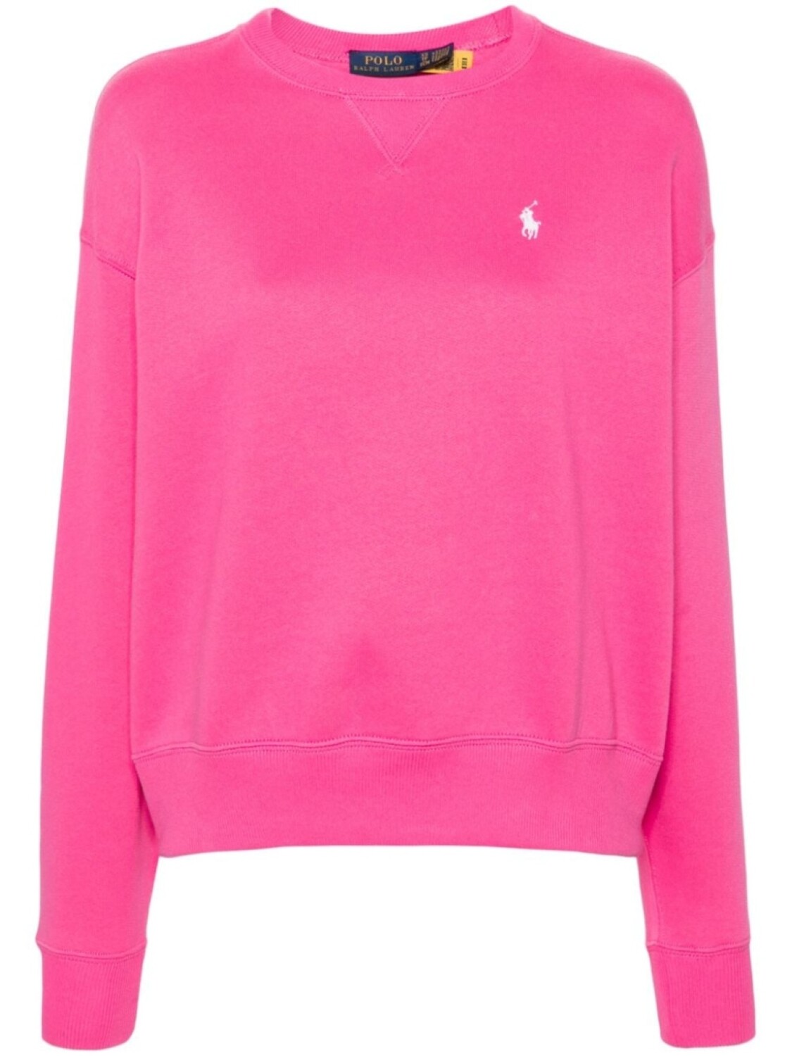 

Polo Ralph Lauren толстовка из джерси с вышитым логотипом, розовый