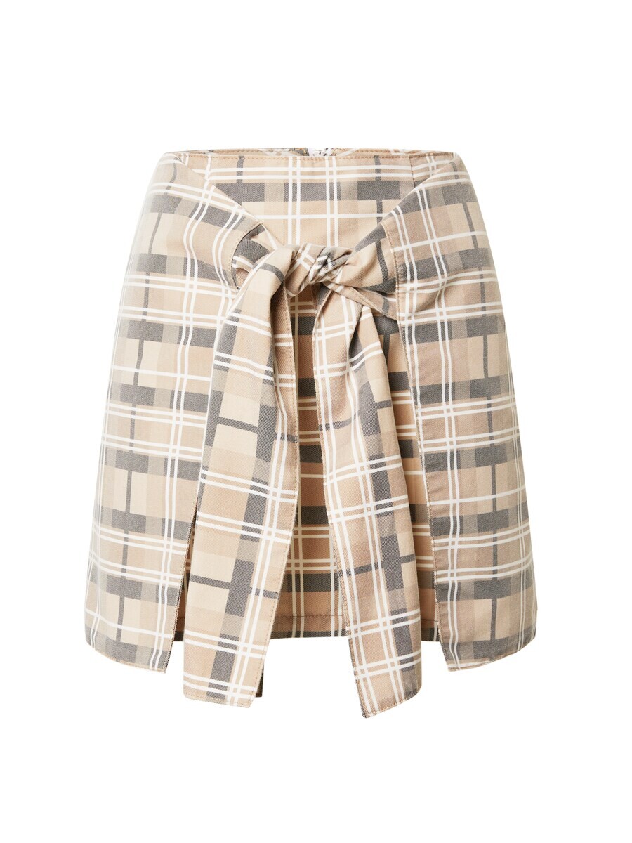 

Юбка NU-IN TIE FRONT, цвет Brown/Light Brown