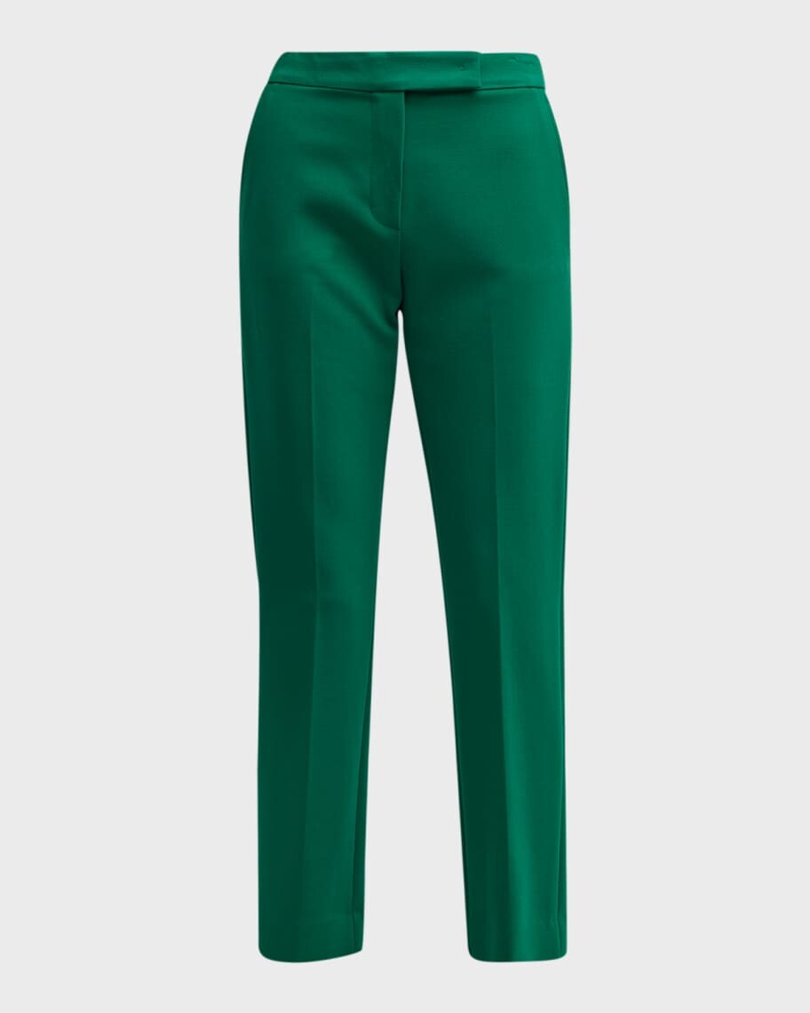 

Укороченные шерстяные брюки Fuoco Max Mara