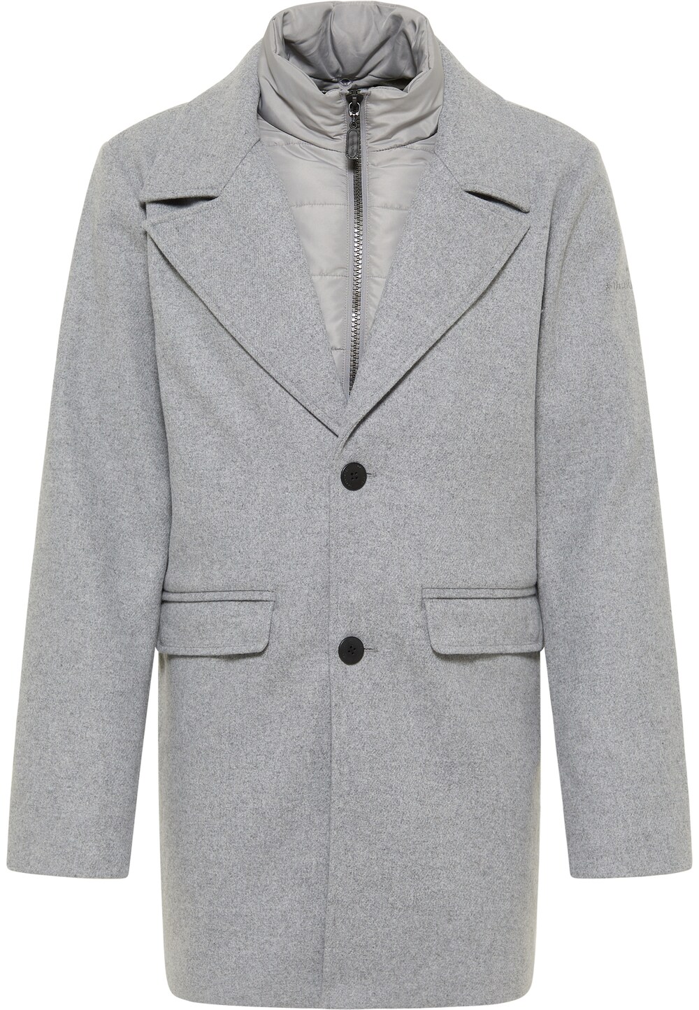 Межсезонное пальто DreiMaster Klassik, пестрый серый 24192