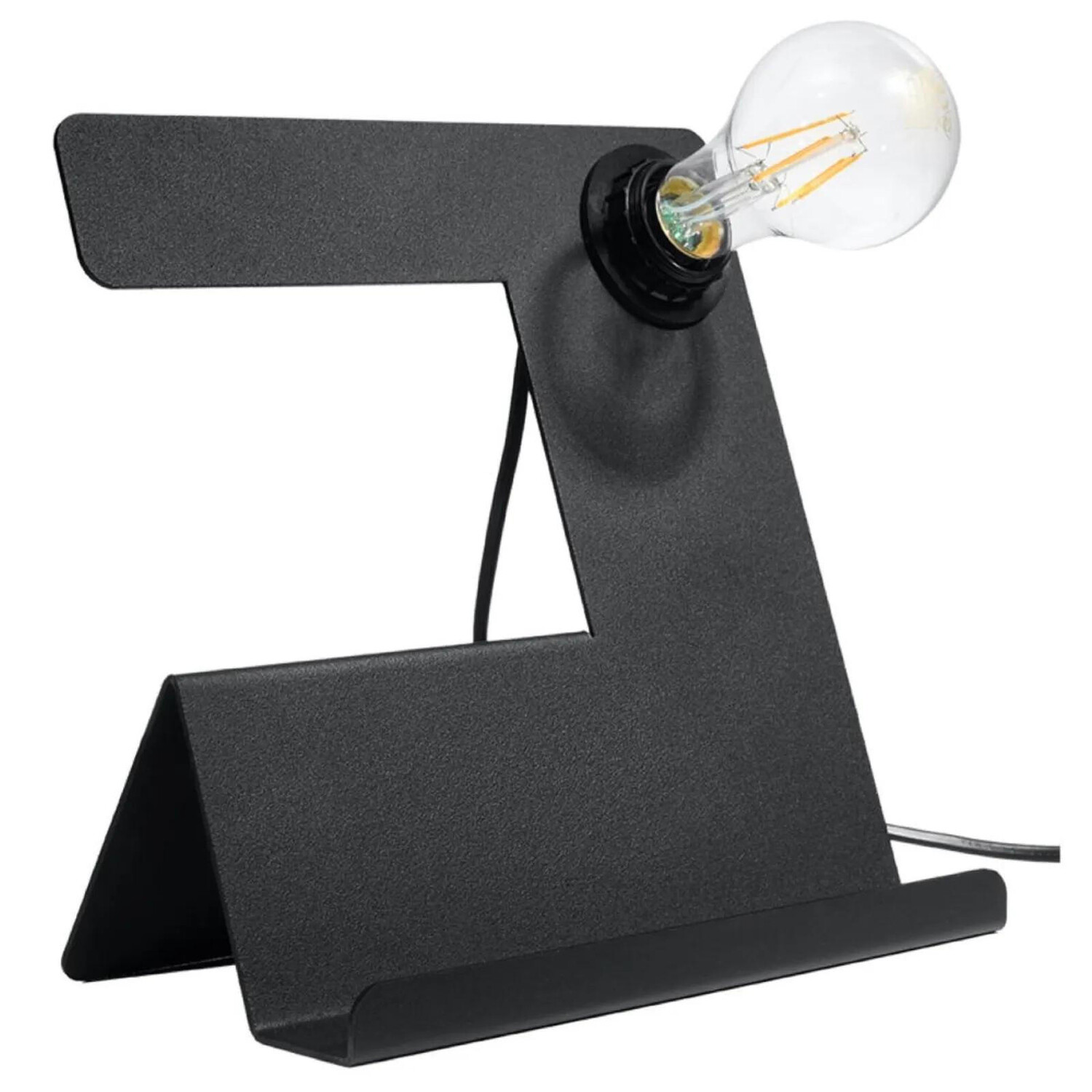 

Настольная лампа для кровати famlights, 13x25x24 см, черный
