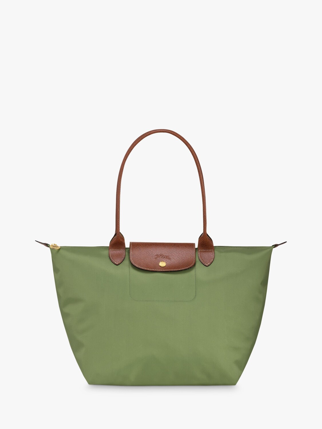 

Большая сумка через плечо Longchamp Le Pliage Original, Лишайник