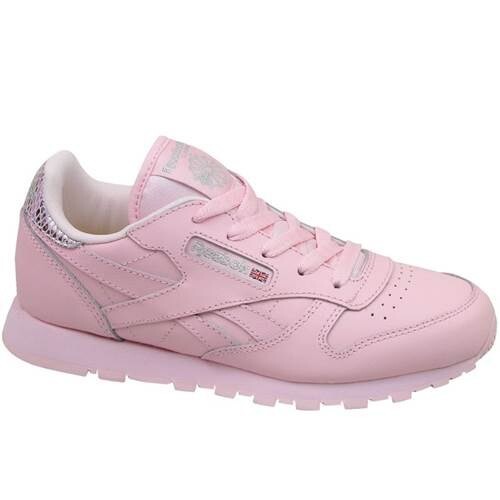 

Кроссовки Reebok Classic Leather Metallic, розовый