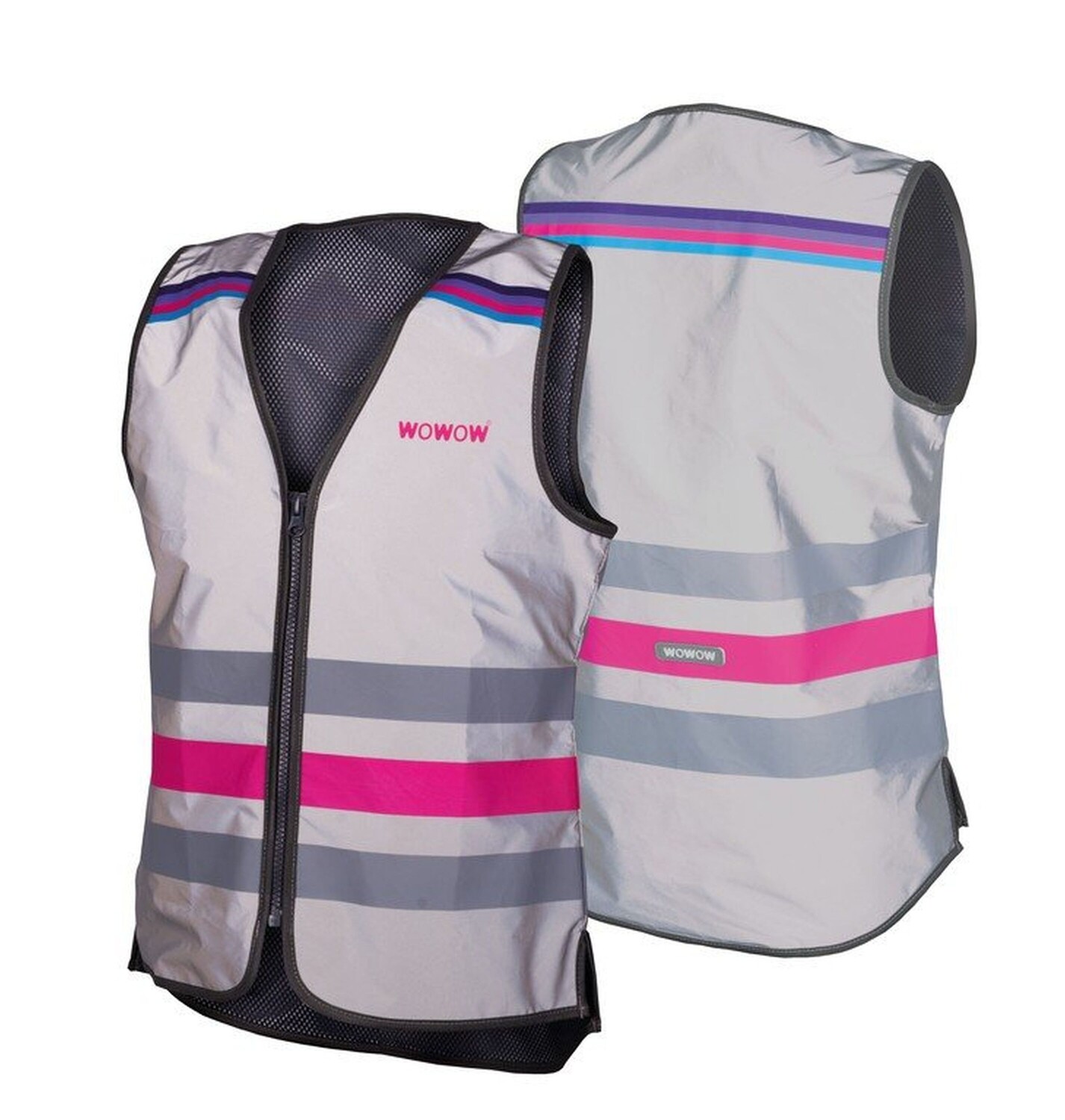 

Утепленный жилет Wowow Sicherheitsweste Lucy Full Reflective, цвет grau-pink
