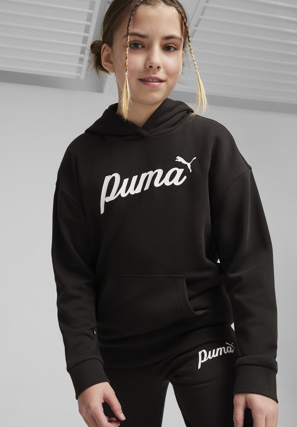 

Толстовка Ess Script Puma, черный
