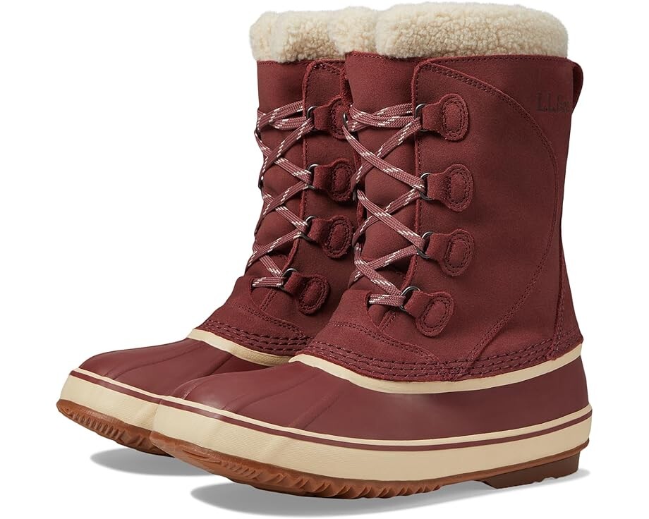 

Ботинки L.L.Bean Snow Lace-Up, цвет Rosewood
