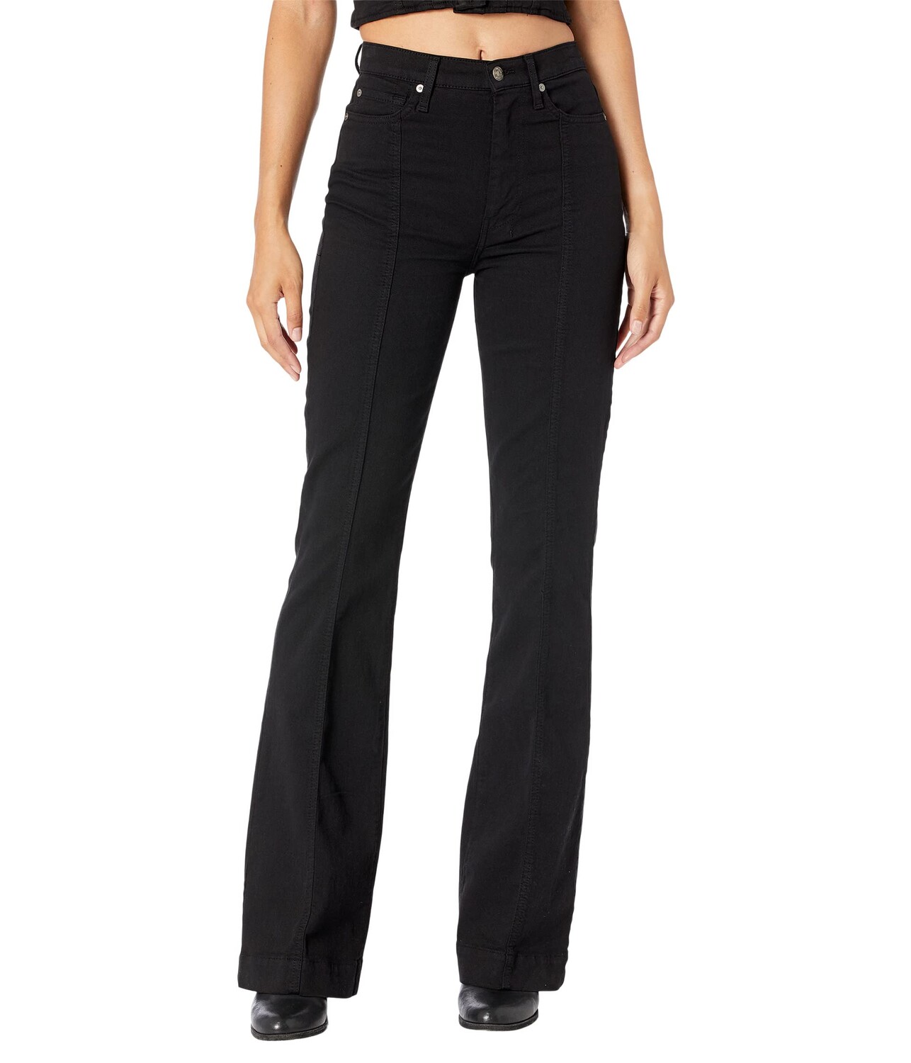 

Джинсы 7 For All Mankind, Ultra Dojo with Front Seam in Black