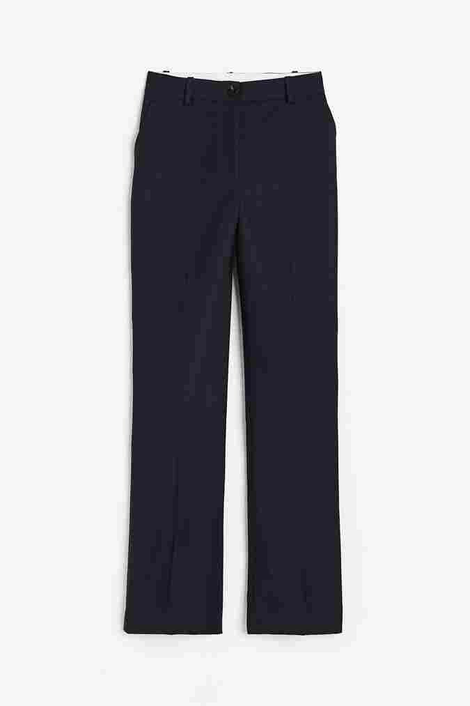 

Брюки H&M Wool Twill, темно-синий