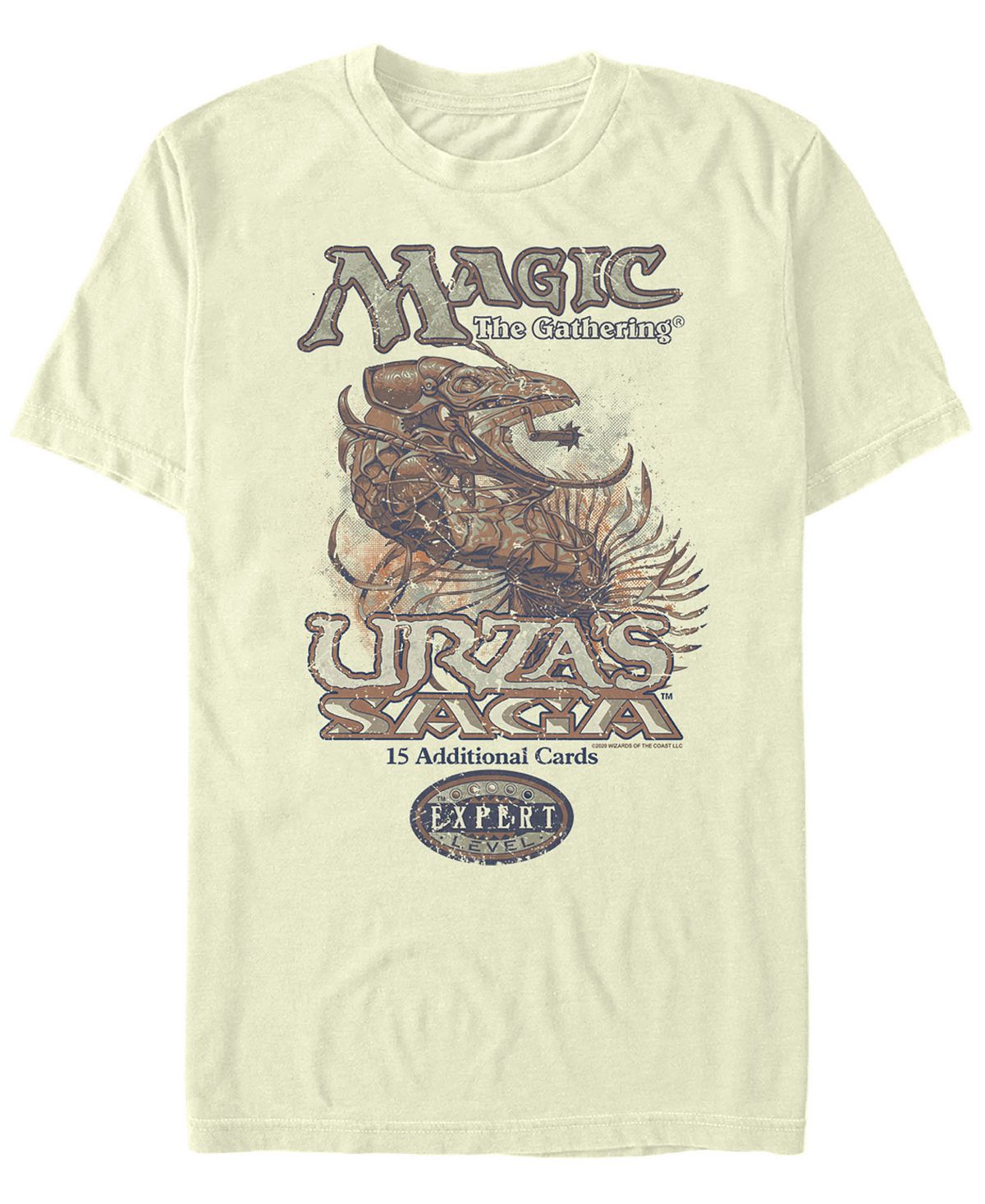 Мужская футболка с коротким рукавом magic the gathering urza's saga Fifth Sun