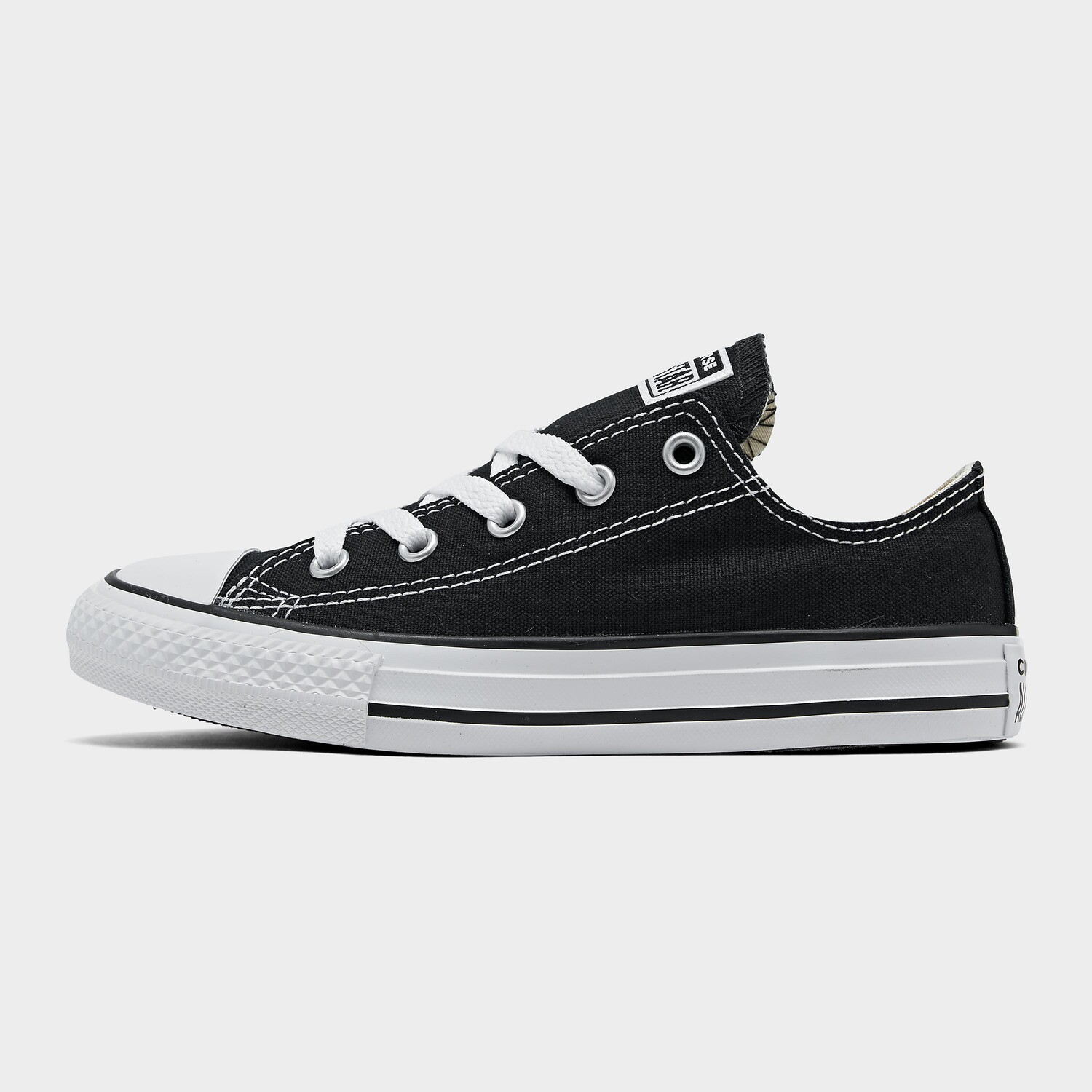 

Детская повседневная обувь Converse Chuck Taylor All Star с низким берцем, черный