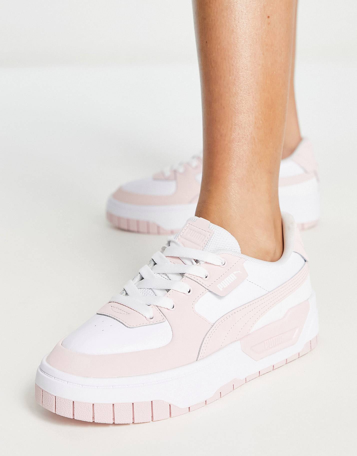 Бело-розовые кроссовки Puma Cali Dream