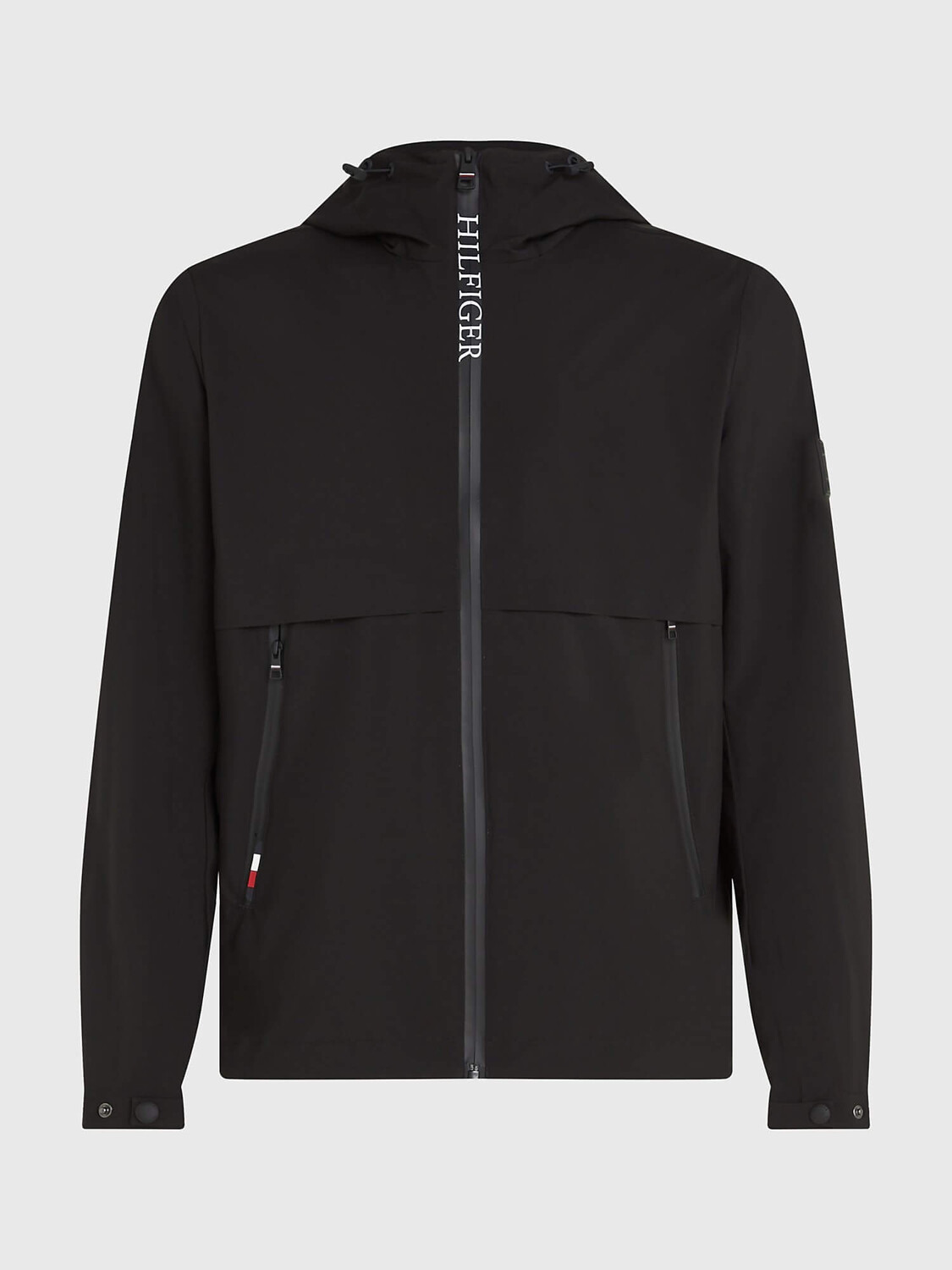 

Ветровка Tommy Hilfiger Th Protect Hooded Sailing, черный
