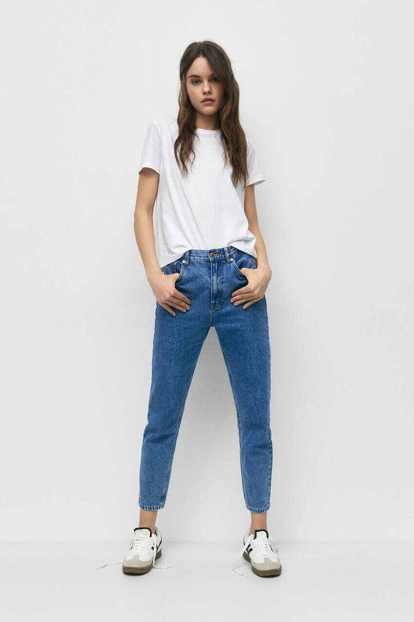 

Базовые джинсы мам Pull&Bear