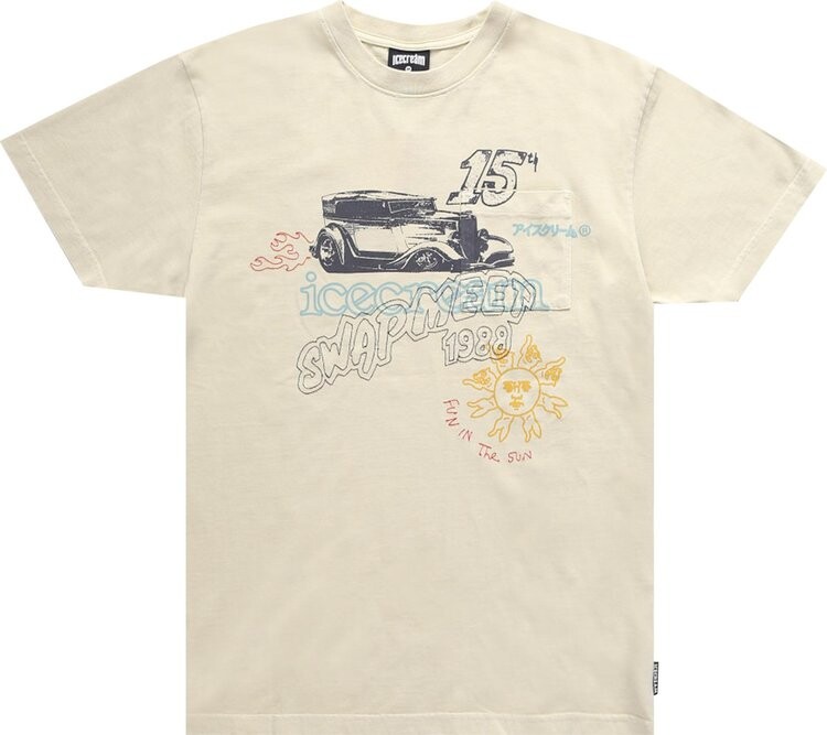 

Футболка Icecream Swap Short-Sleeve Knit 'Cloud Cream', кремовый