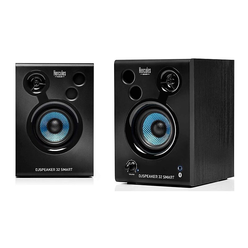 

Громкоговорители Hercules DJSpeaker 32 Smart Bluetooth с поддержкой Bluetooth (пара, черные) Hercules DJSpeaker 32 Smart Bluetooth Enabled Speakers (Pair, Black)