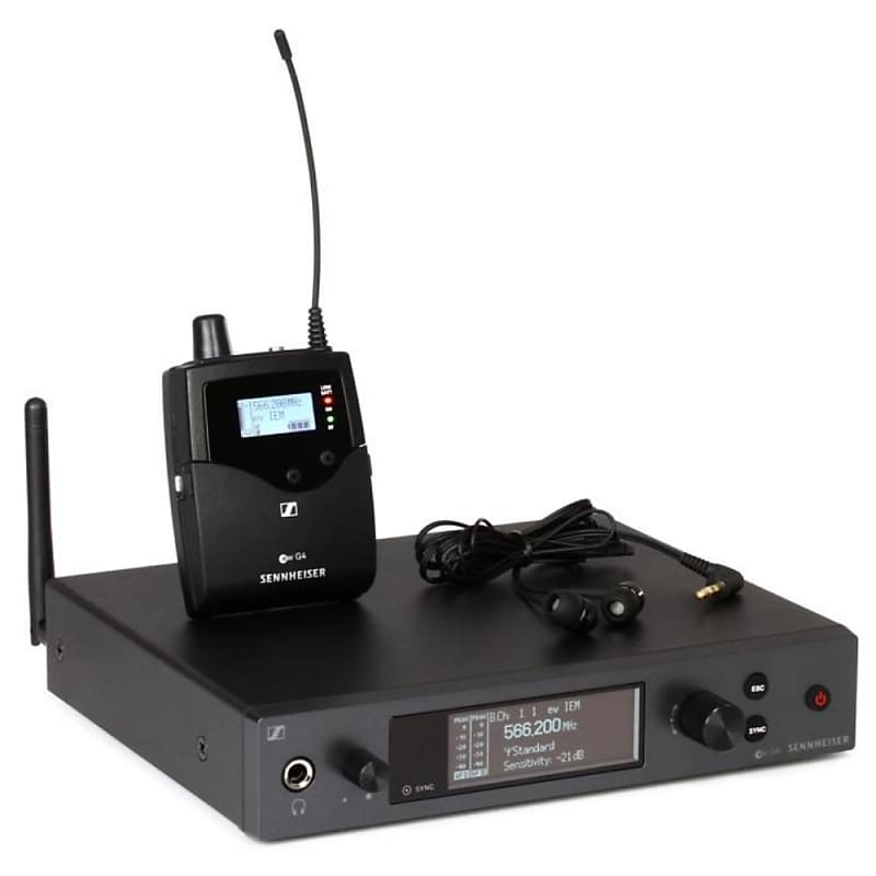 радиосистема с петличным микрофоном sennheiser ew iem g4 g r Беспроводная система Sennheiser EW IEM G4