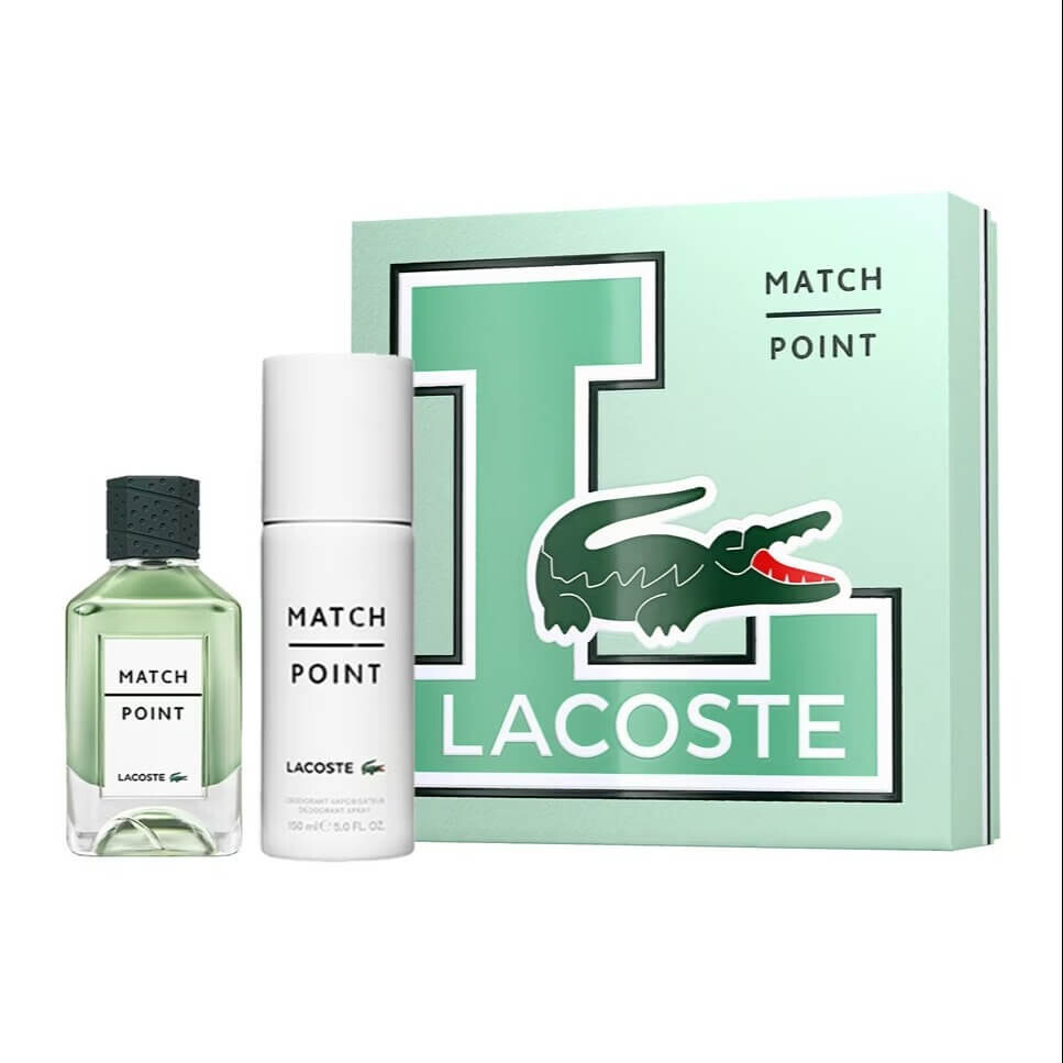 

Подарочный набор Lacoste Eau de Toilette Match Point, 2 предмета
