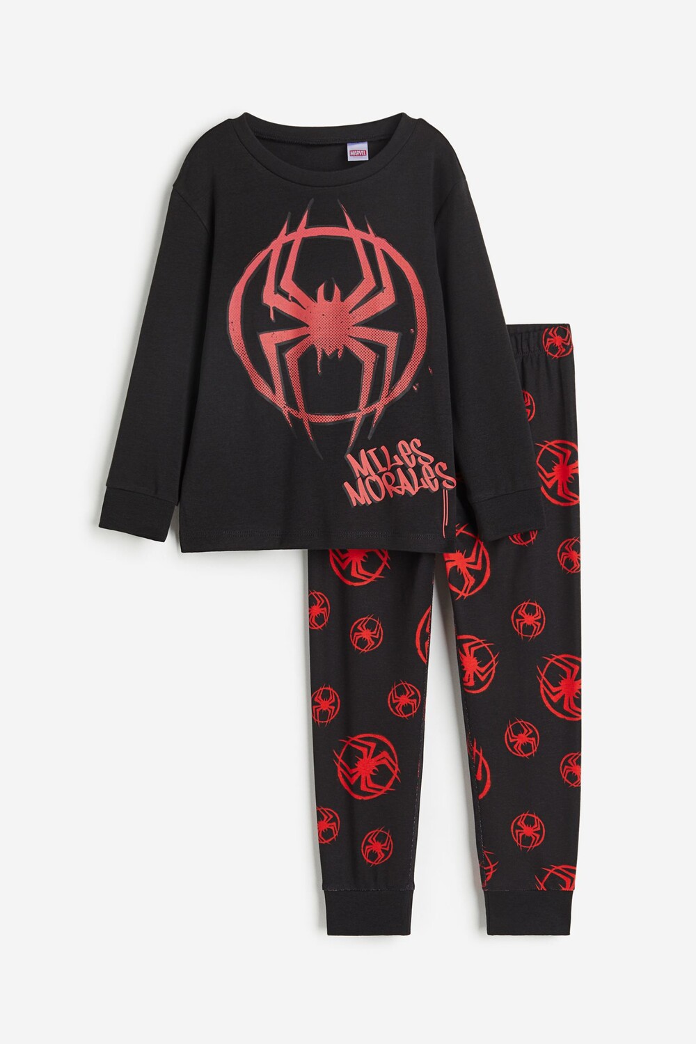 

Пижама H&M Kids Print Spider-Man, черный