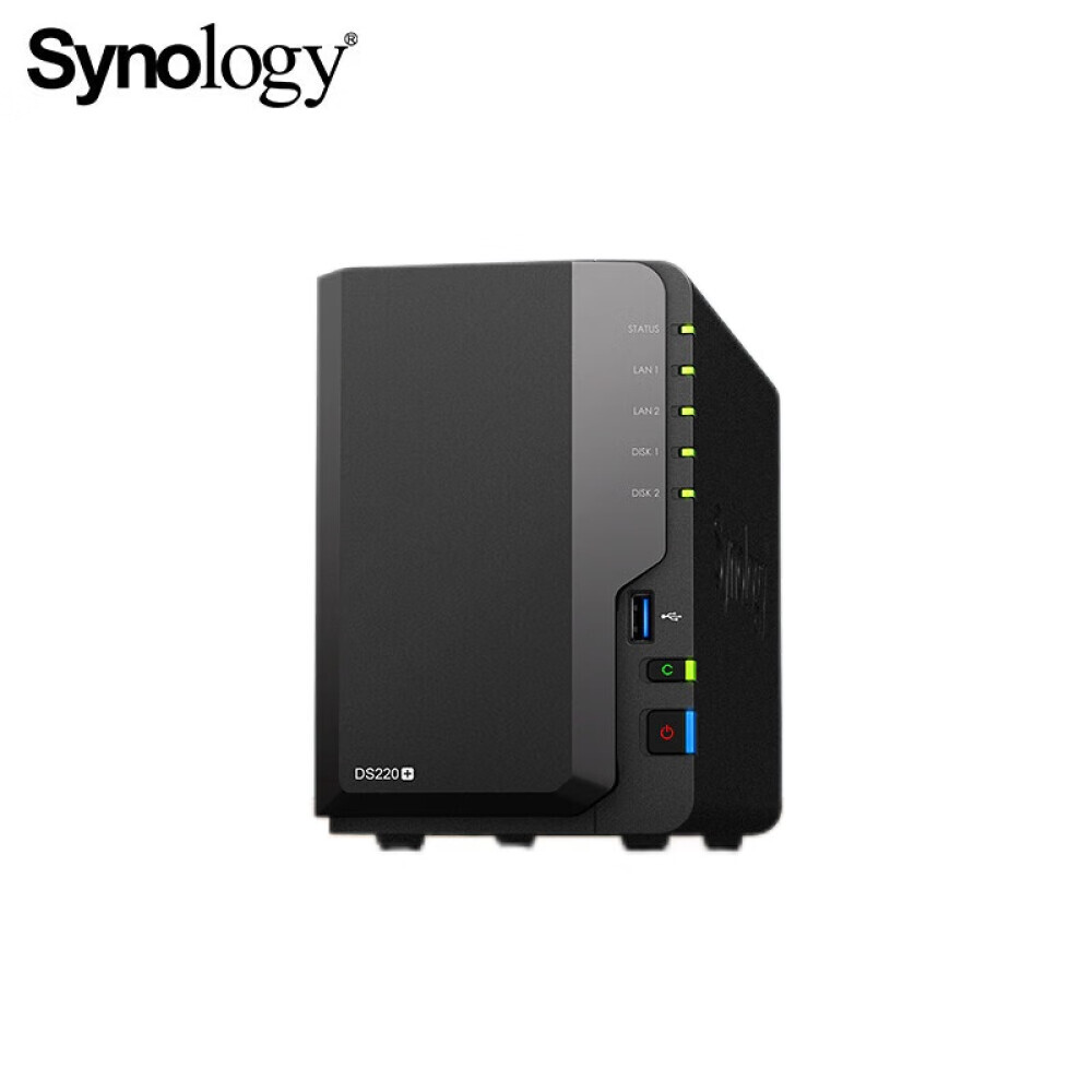 

Сетевое хранилище Synology DS220+ 2-дисковое