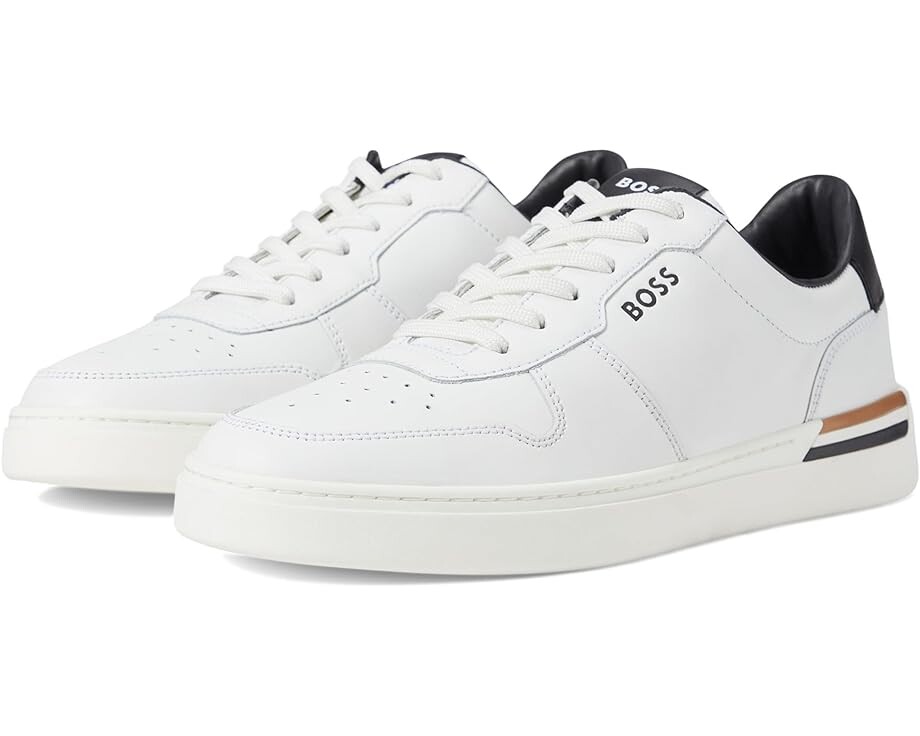 Кроссовки BOSS Clint Tennis Sneaker, цвет Open White кроссовки boss aiden tennis sneaker цвет light beige