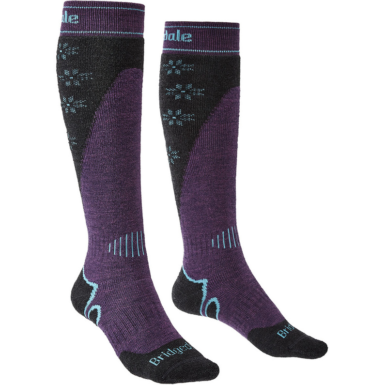 цена Женские Лыжные носки MW Plus Bridgedale, фиолетовый