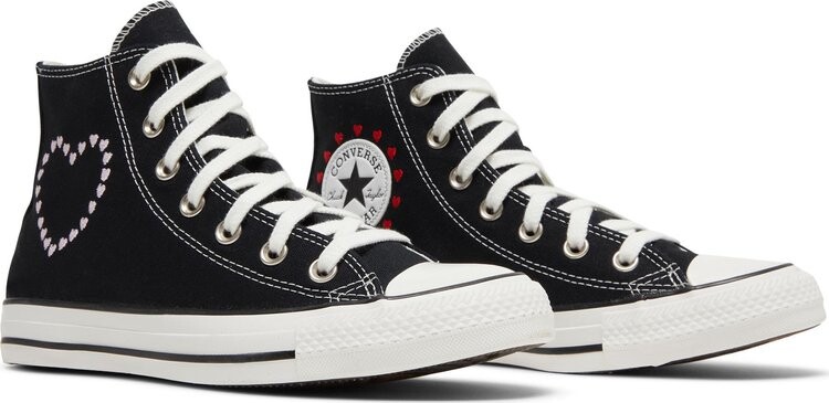 All star black high tops best sale