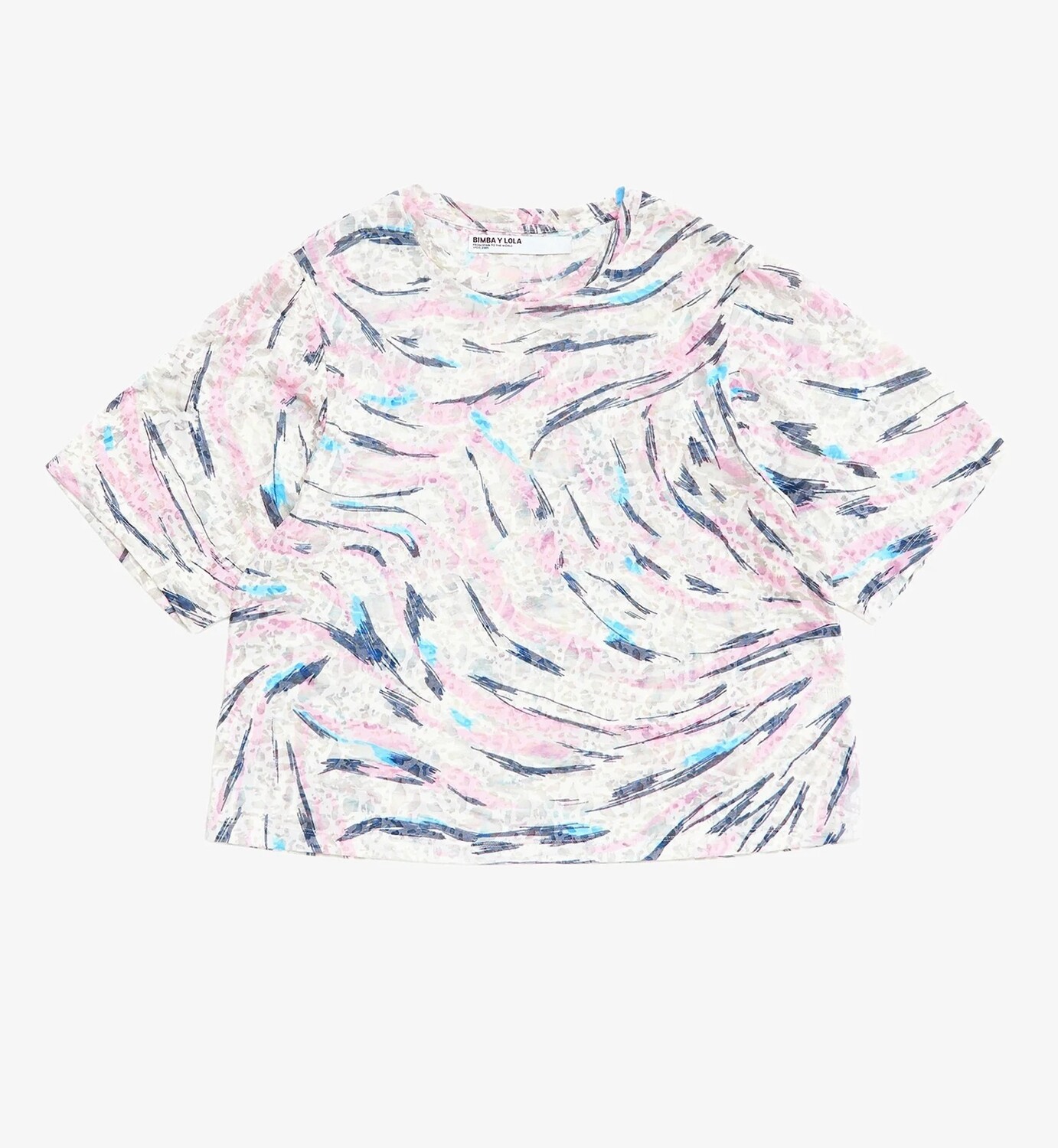 

Футболка Bimba Y Lola Boxy Print, мультиколор
