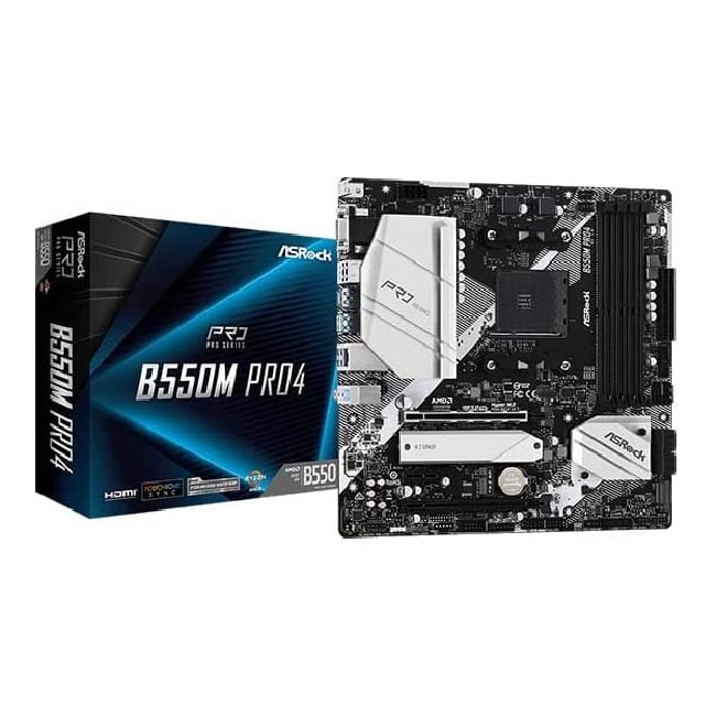 Материнская плата ASRock B550M Pro4, AM4 - фото